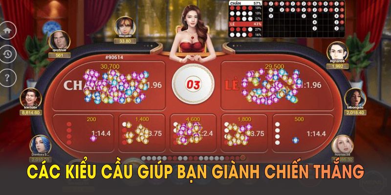Các kiểu cầu giúp bạn giành chiến thắng trong xóc đĩa