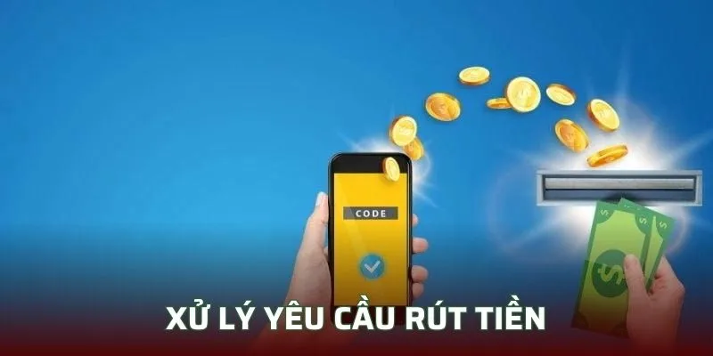 Không xử lý yêu cầu rút tiền khi nhập sai thông tin